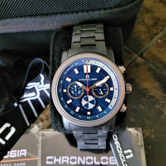 Chronologia Men's 85601-H Chaser Ocean Watch - Picture 3 of 10